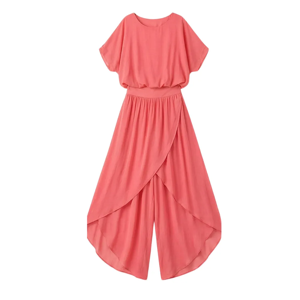 Flowy Chiffon Pants Set