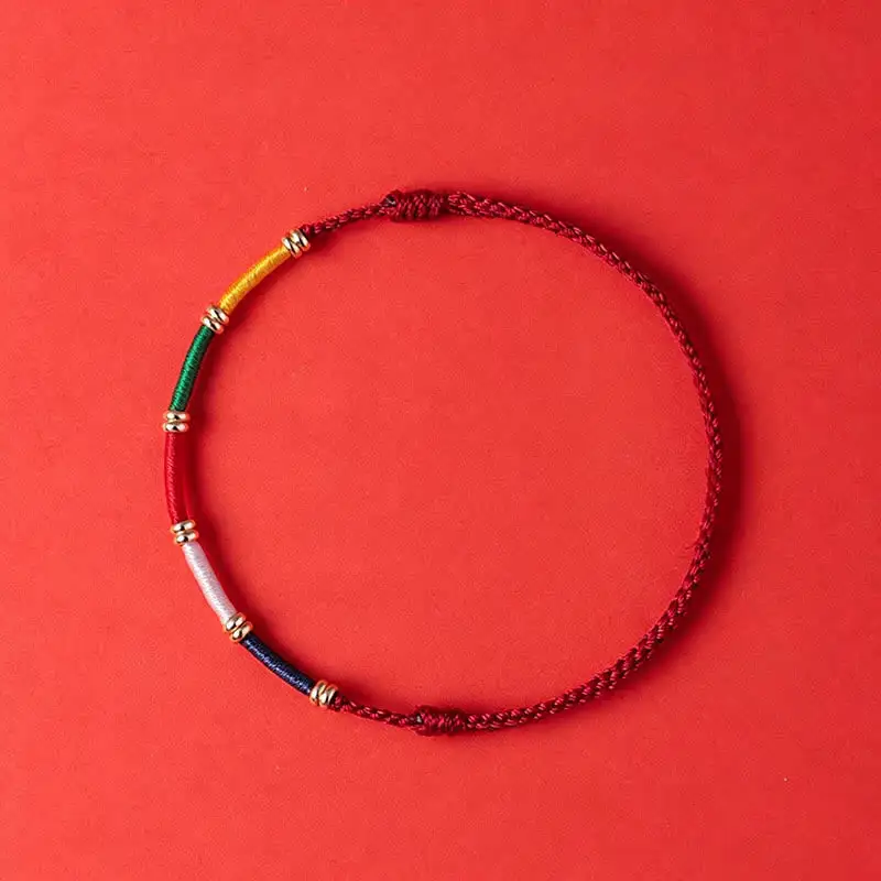 Handmade Color Wind Horse Prayer Flag Bracelet