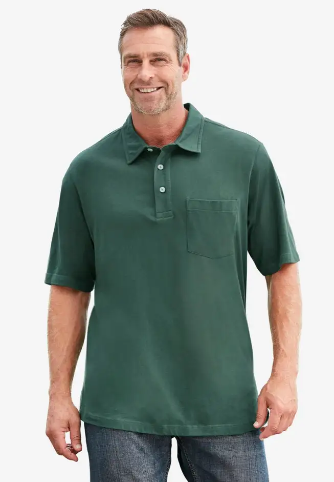Shrink-Less™ Lightweight Polo