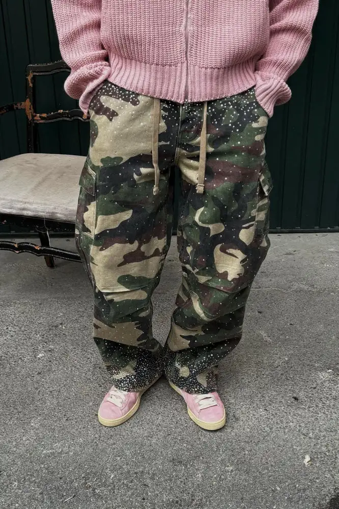 Drawstring Cargo Pants