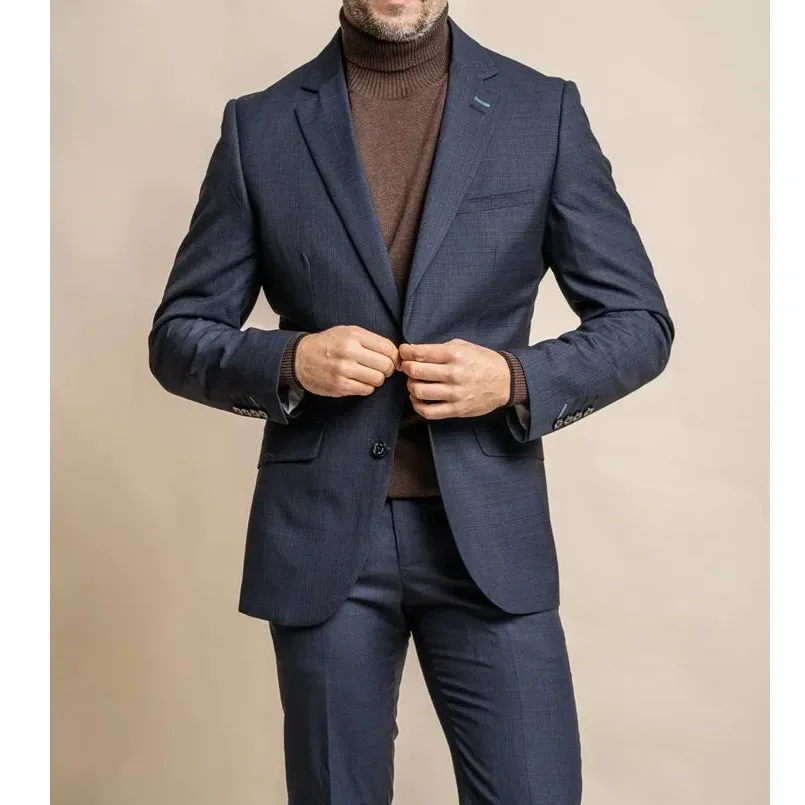 Seeba Men S Classic Navy Blazer