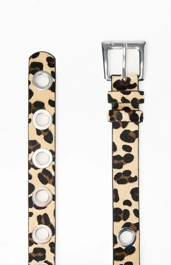 PacSun Leopard Belt