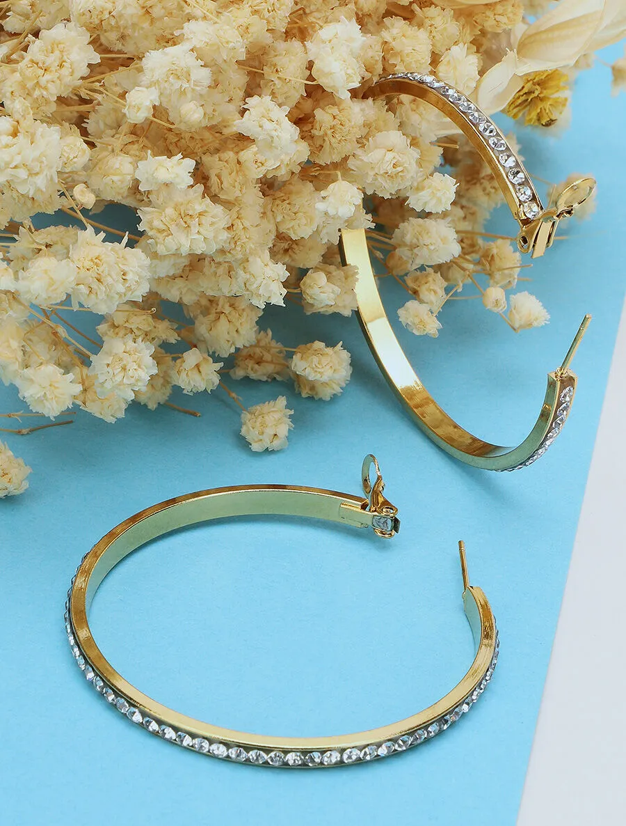 Rhinestone Everyday Earrings