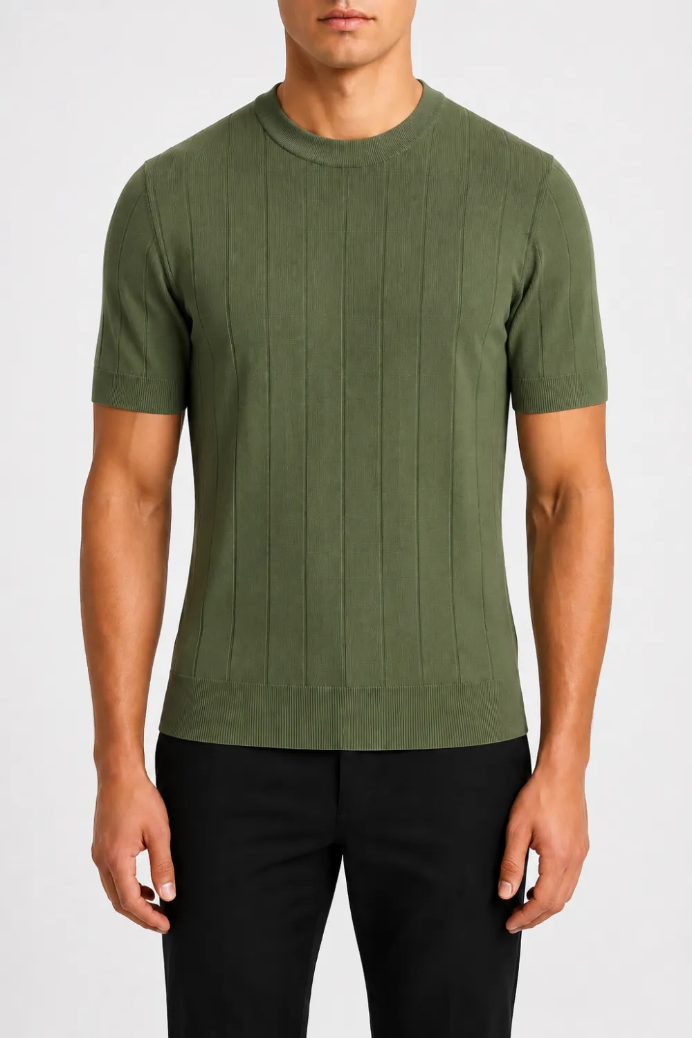 Round Neck Crew Neck T-Shirt