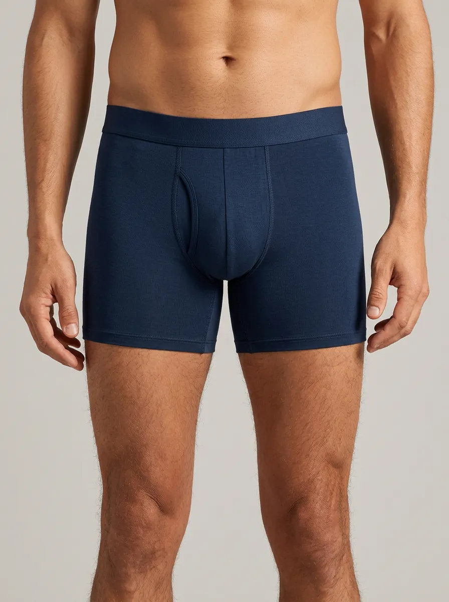 Relaxed Cotton Boxer Briefs