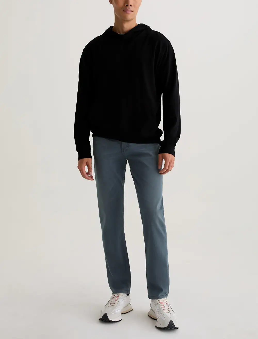 Men's Modern Slim Zip Fly Sulfur Dyed Jeans