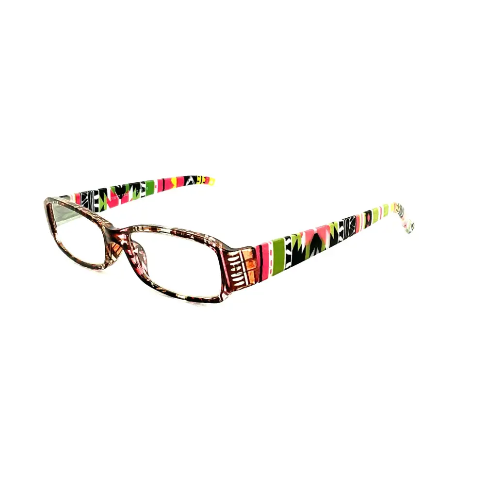 Aztec Print Reading Glasses with Matching Case