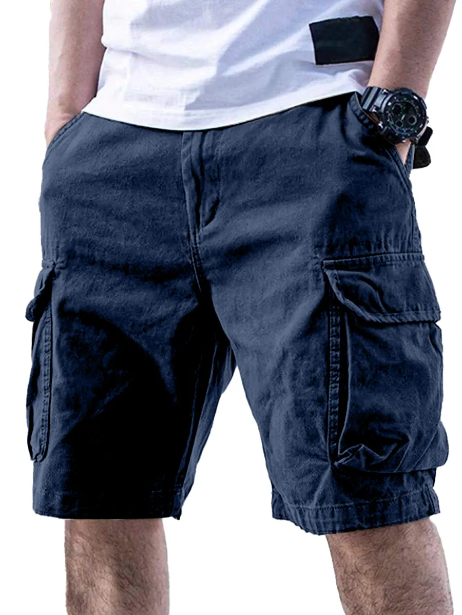 Relaxed Utility Pocket Shorts