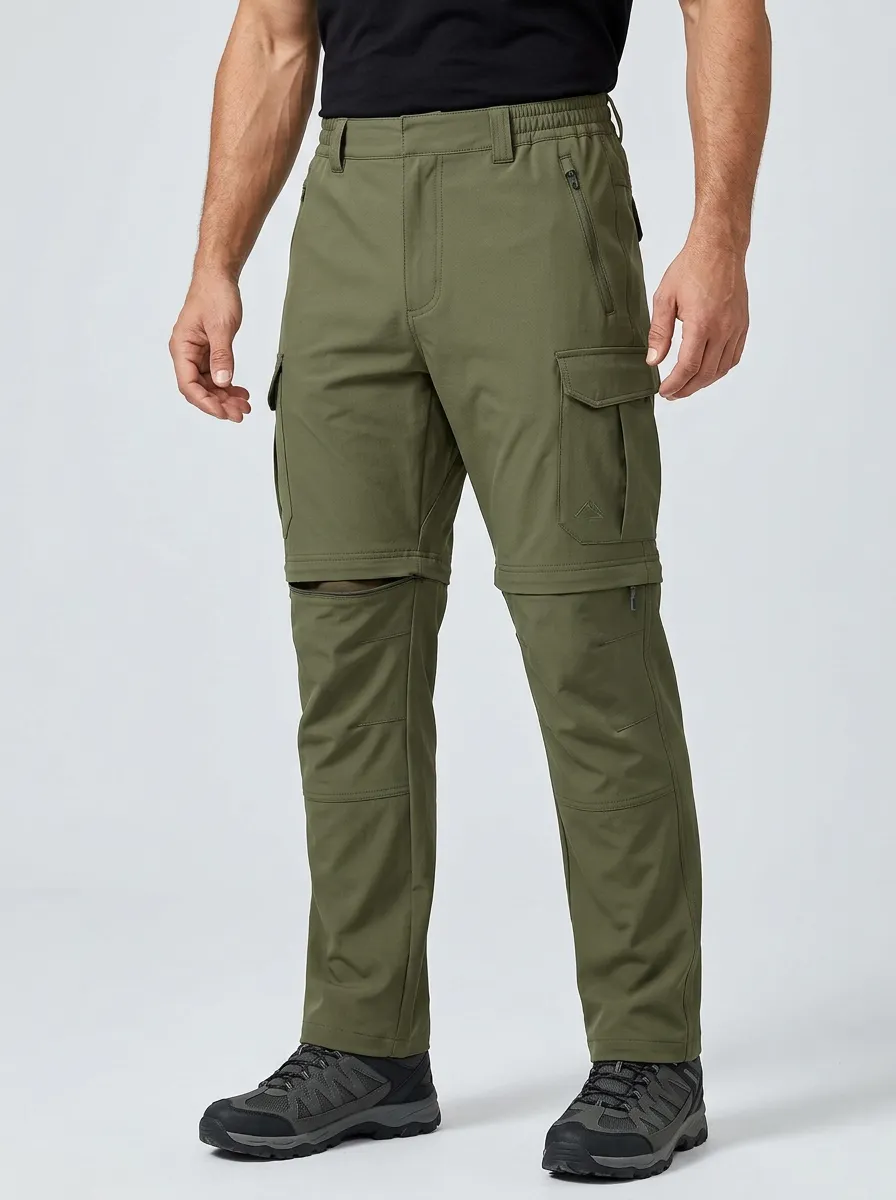Men's Terrain All-Terrain Waterproof Zip-Off Tactical Cargo Pants