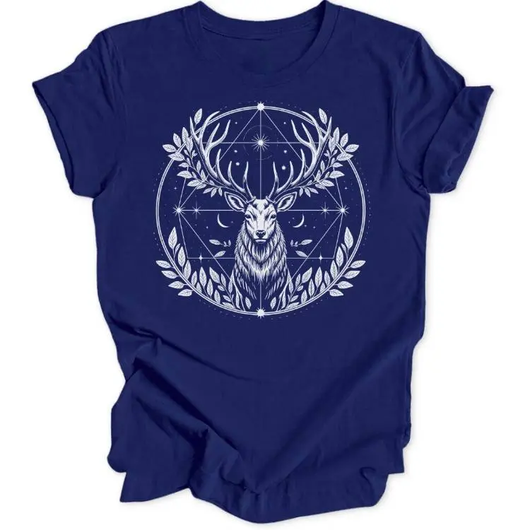 Deer Mandala Unisex T-Shirt