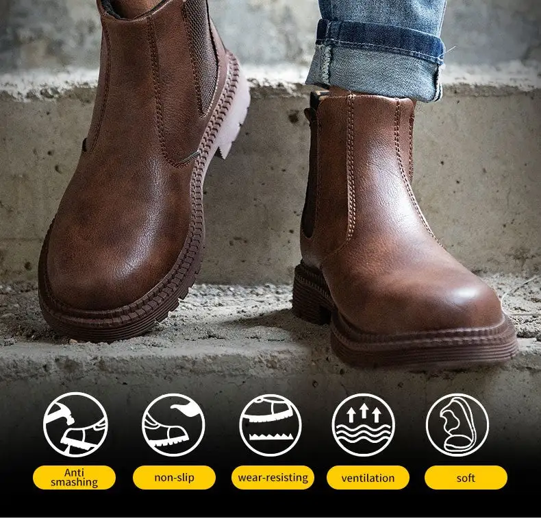 Men's Steel Toe Utility Boots