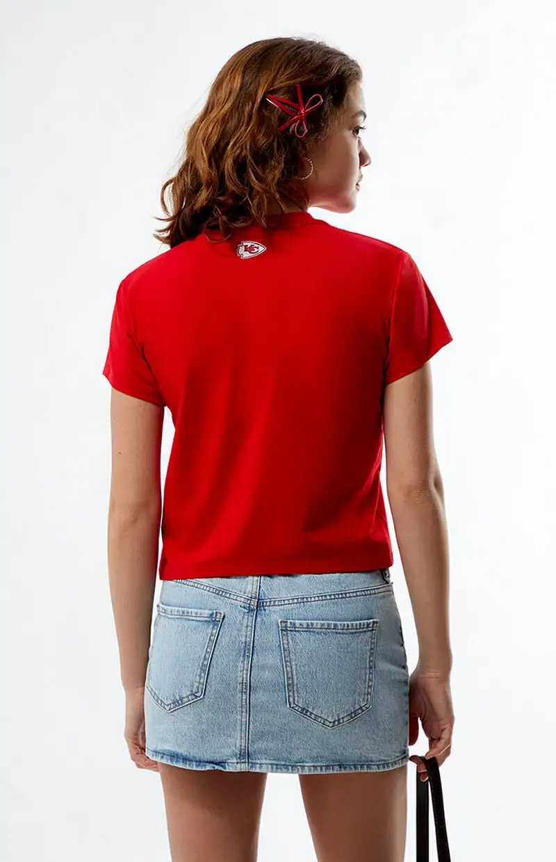 WILD COLLECTIVE NFL Wild Collective x PacSun Kansas City Chiefs Mini T-Shirt
