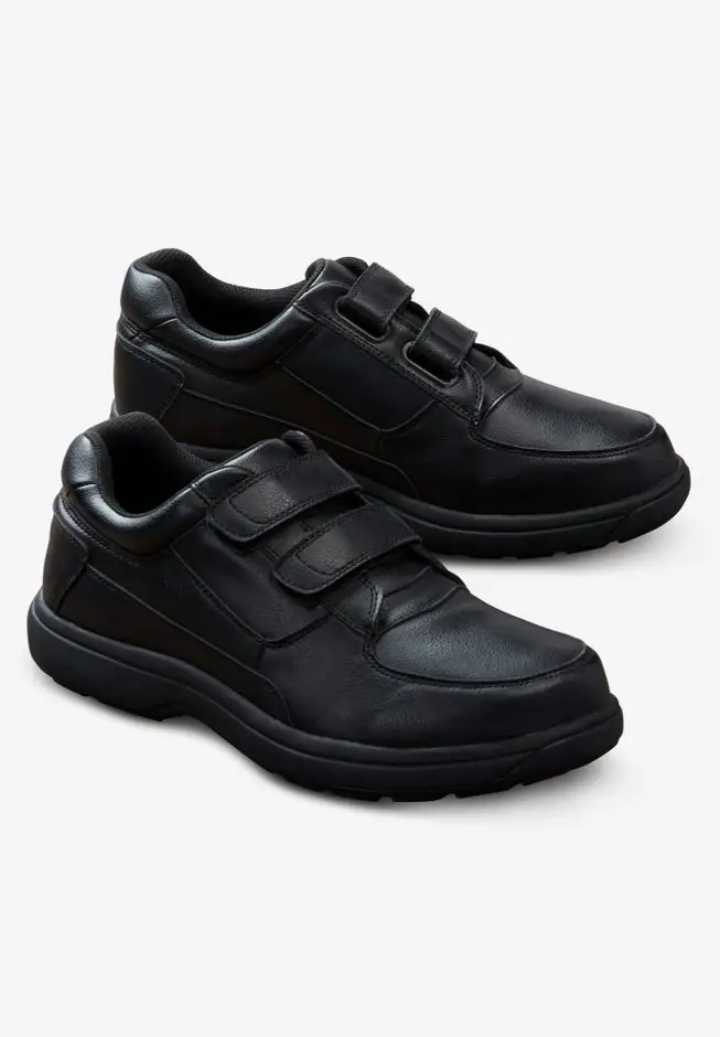 Double Adjustable Strap Comfort Walking Shoe