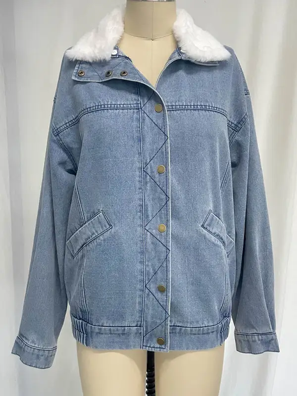 Lapel-Collar Wide-Lapel Collared Quilted Jacket