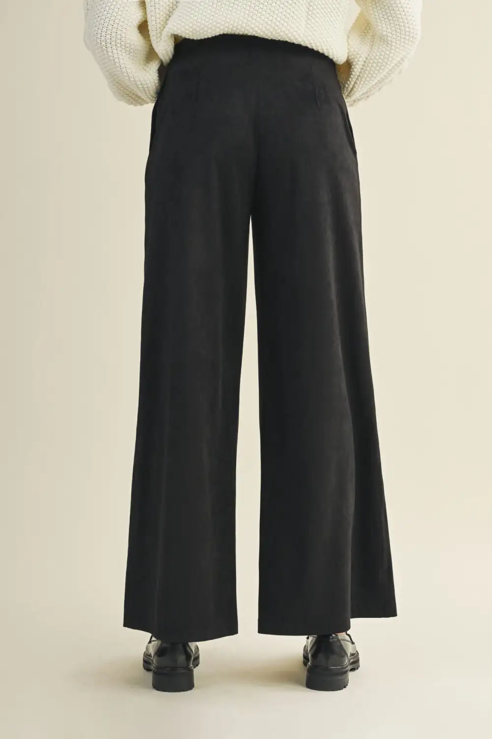 Wide Leg Tailored Fit Pants
