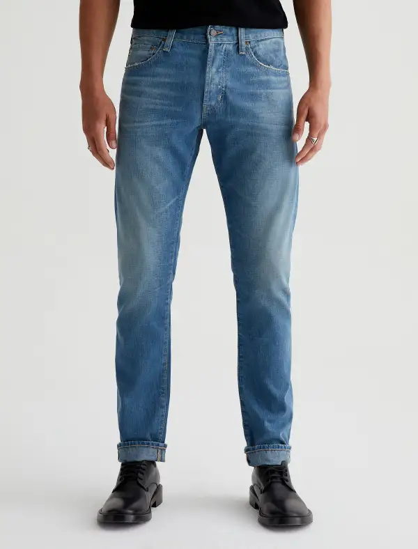 Men's Slim Straight Selvedge Jeans