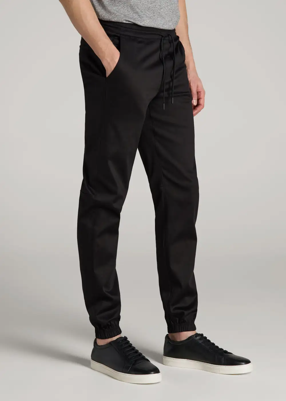 Men's Classic Cotton Stretch Jogger Pants