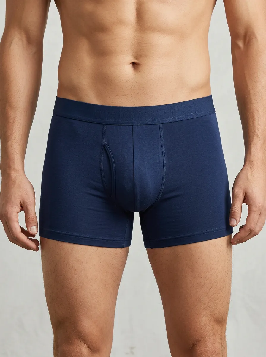Boxer-Brief Contoured-Pouch Mid-Rise Men's Three-Pack Boxer Briefs