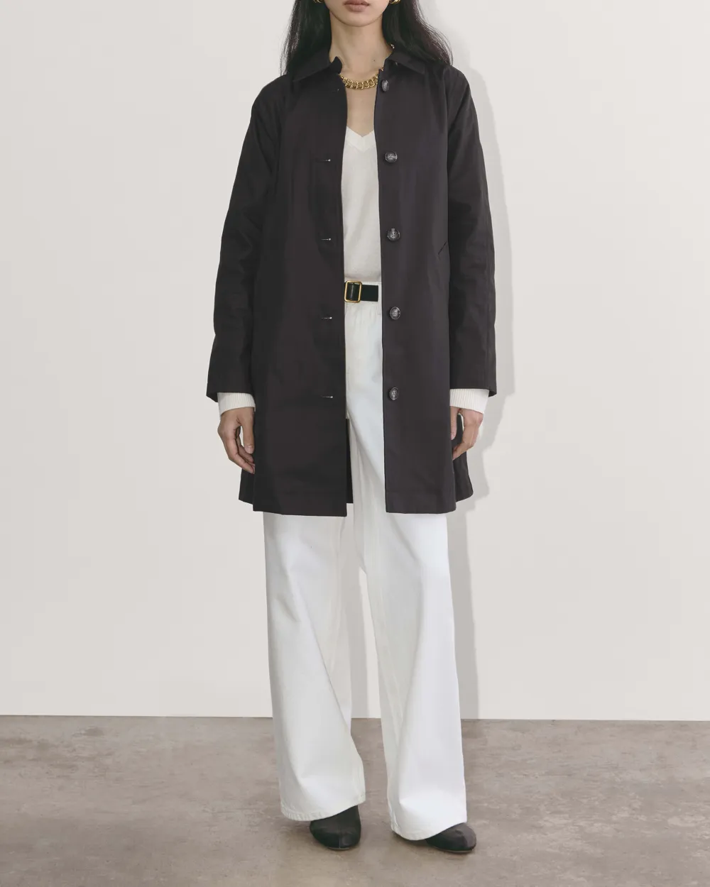 Black The Mac Coat