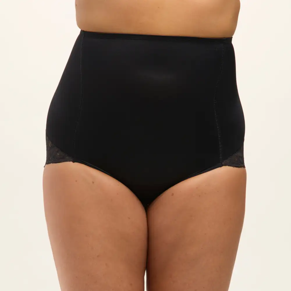 Women's Flat Seams Floral Lace Shaping Panty