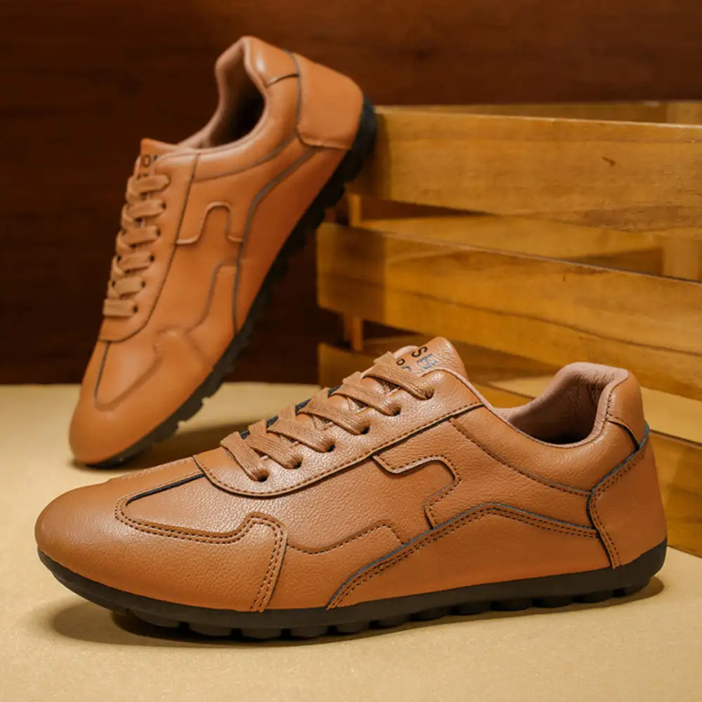 Vintage Leather Sneakers