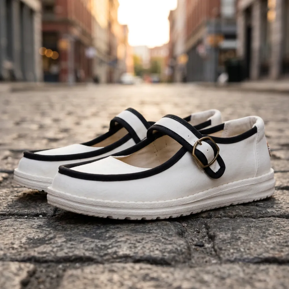 Wendy Jane Washed Twill Shoes