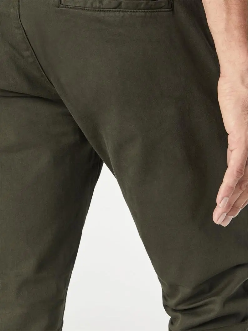High Waist Slim Leg Trousers
