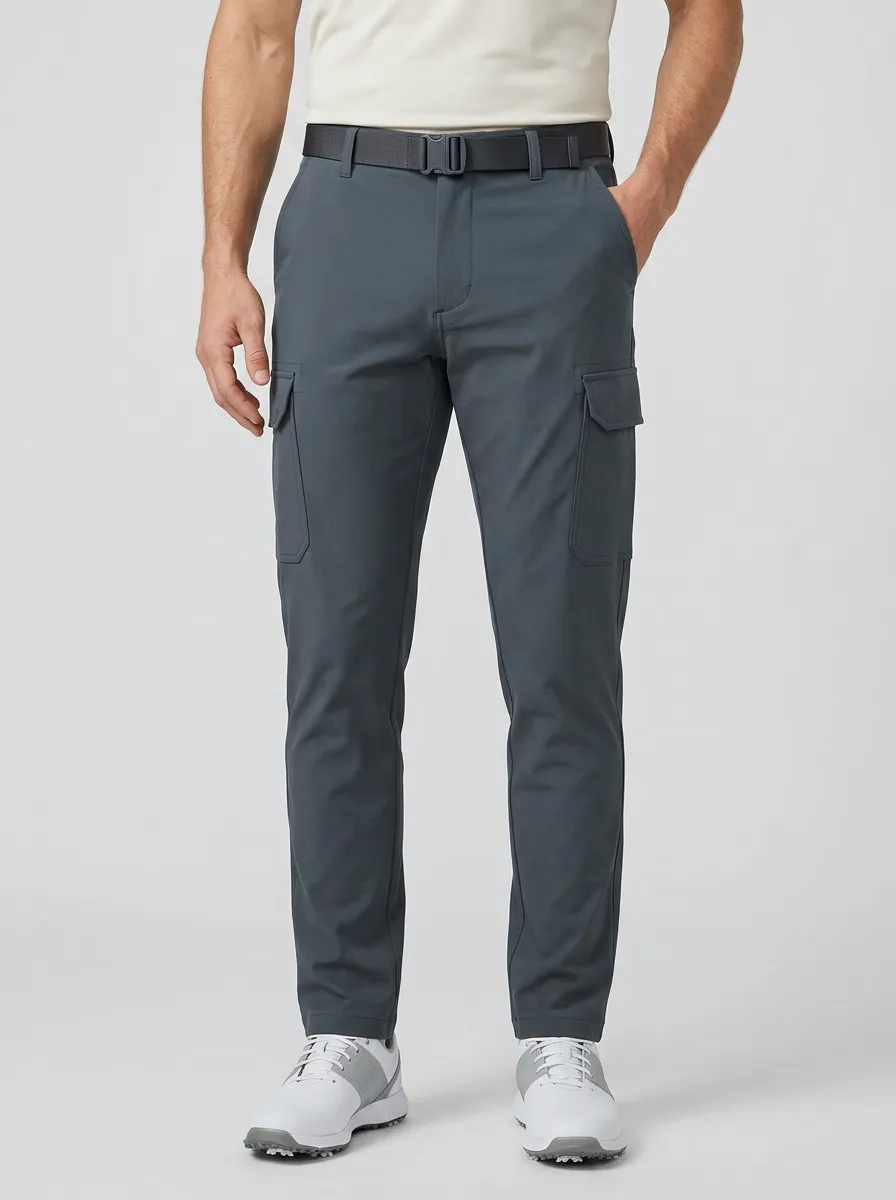 Versatile Men'S Golf Lover Cargo Printed Pants