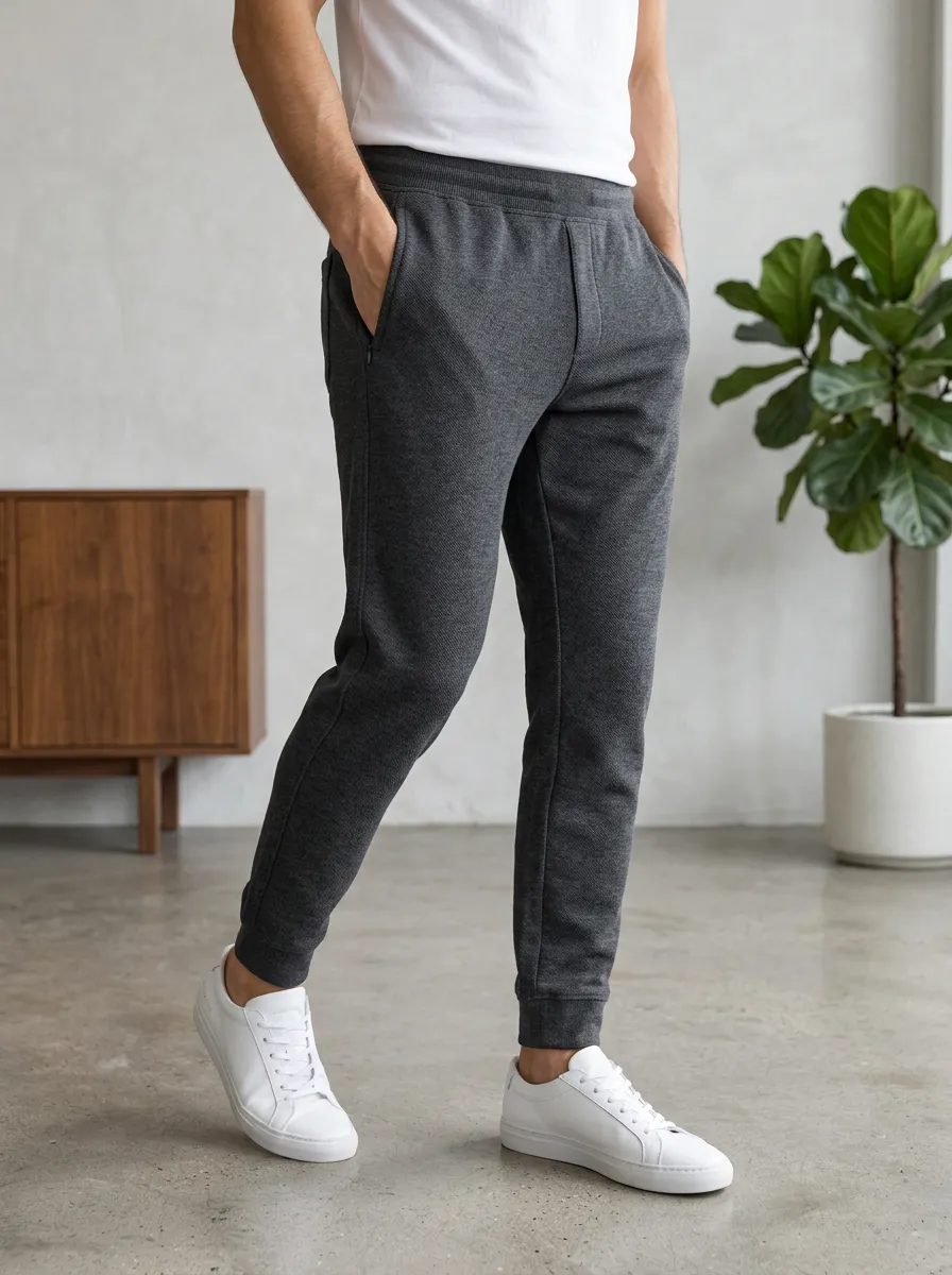 Men's Elastic Waist Jogger Pants