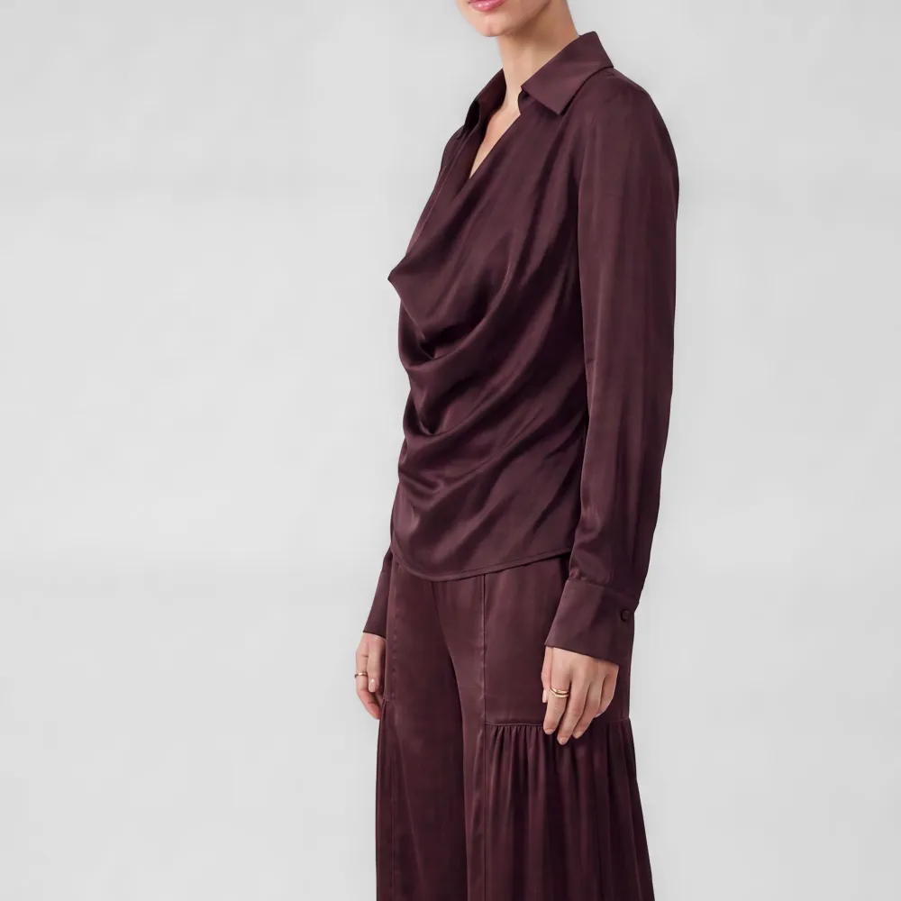 Cowl Neck Blouse