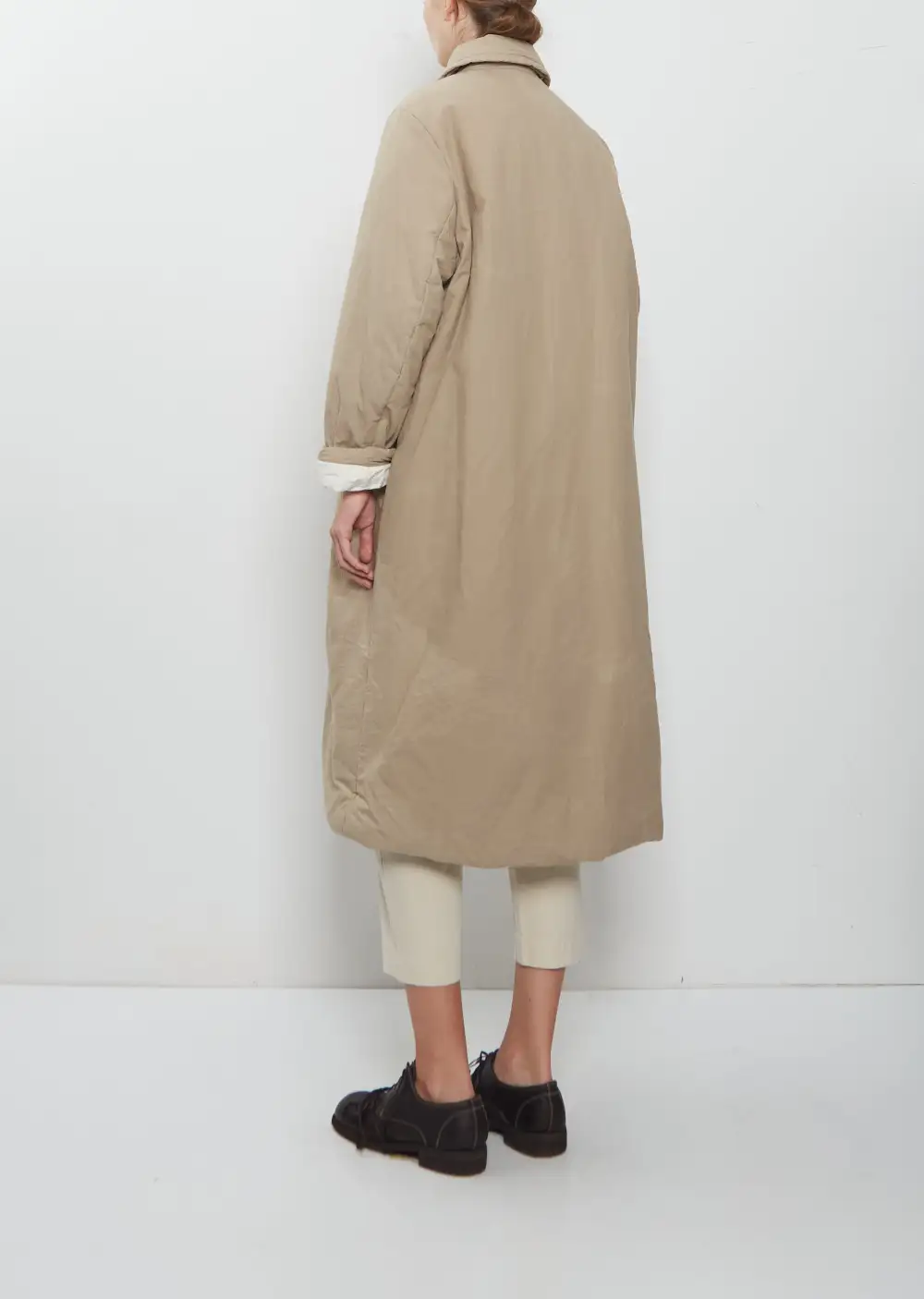 Women's Classic Padded Oversized Single Breasted Coat