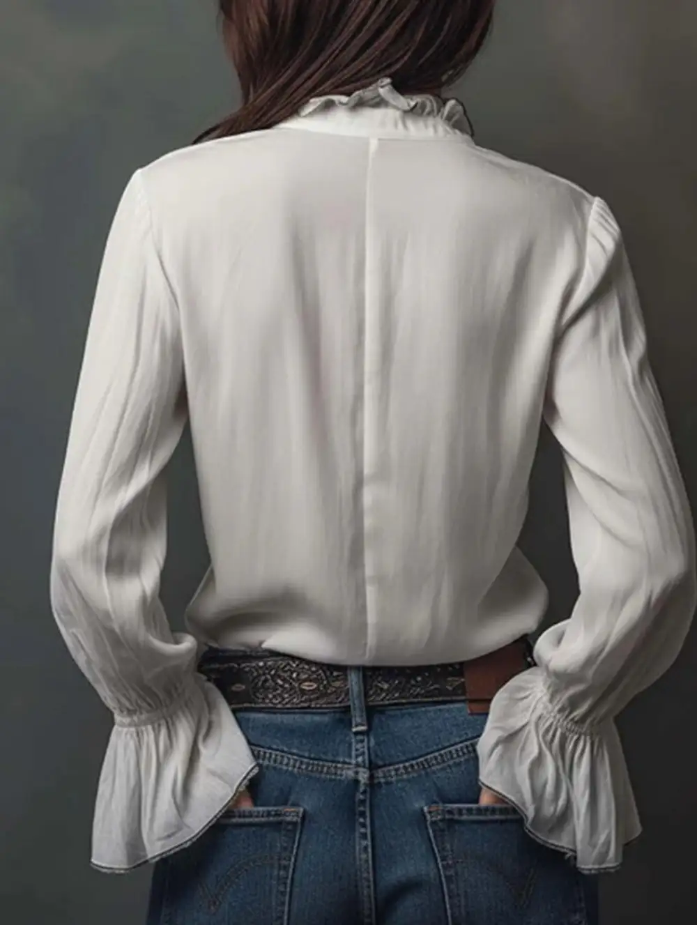 Textured Easy Drape Blouse