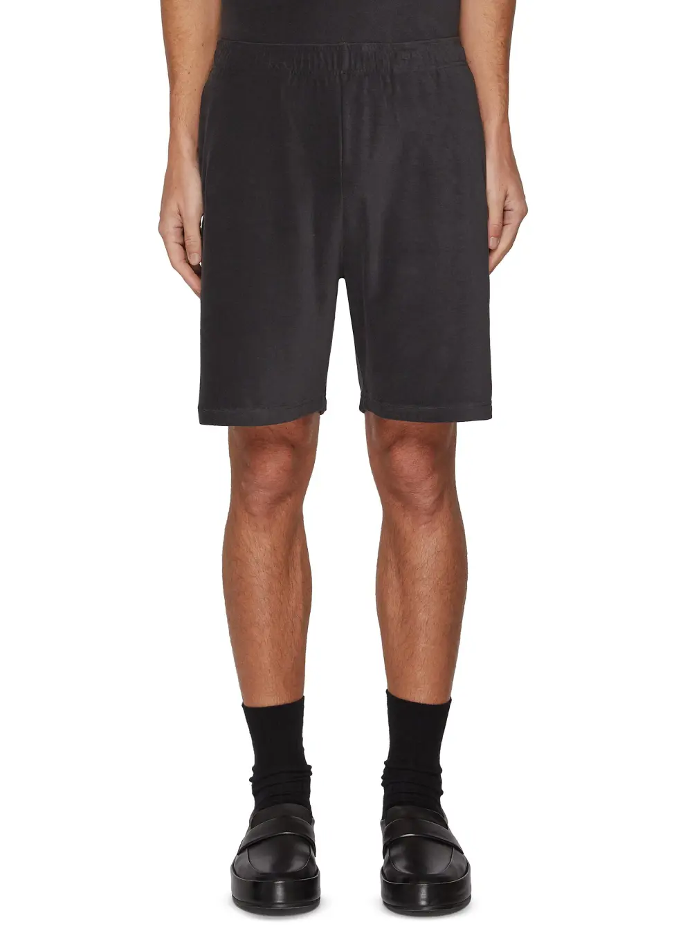 Casual Loose Breathable Black Shorts