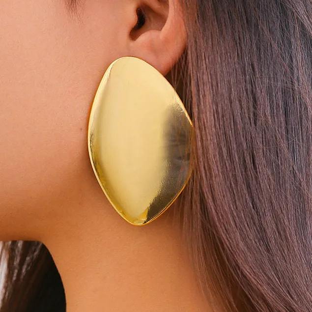 Industrial Matte Metal Earrings