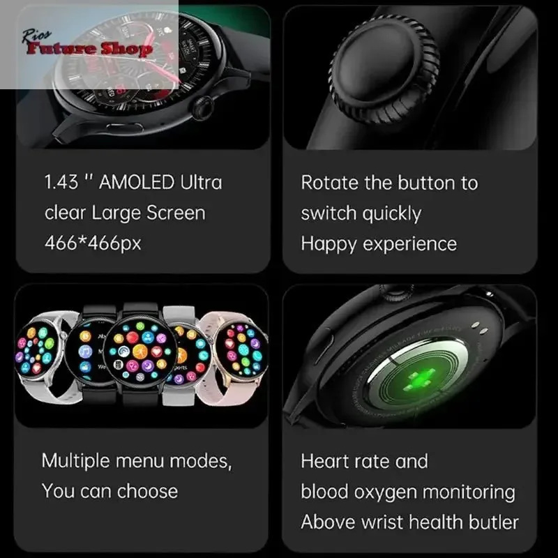 Smart Watch 466*466 HD Health Tracker for Xiaomi
