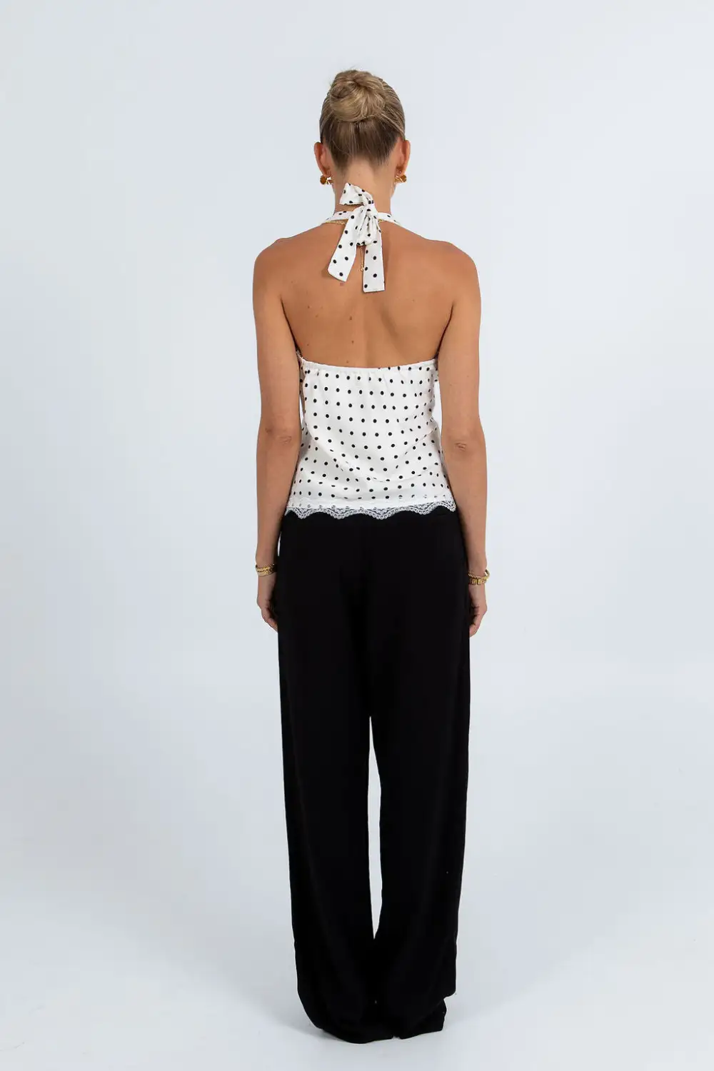 Polka Dot Halter Top