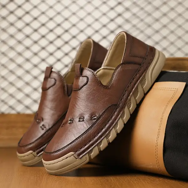 Elegant Leather Loafers