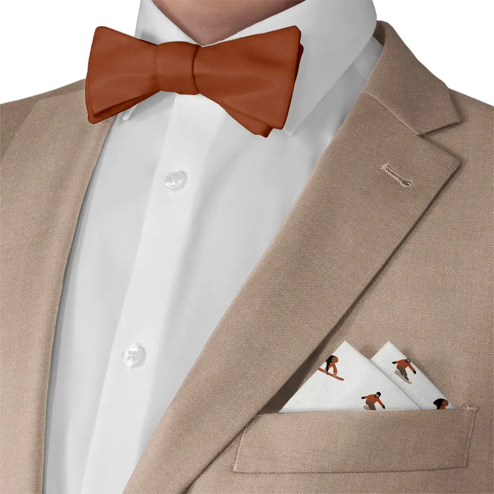 Refined Modern Novelty Sports Motif Pocket Square