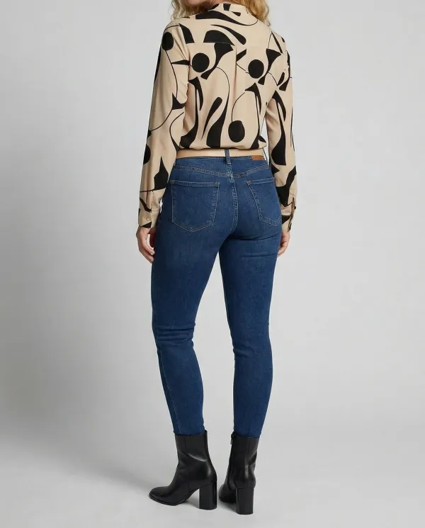 Elevated Casual Draped Blouse
