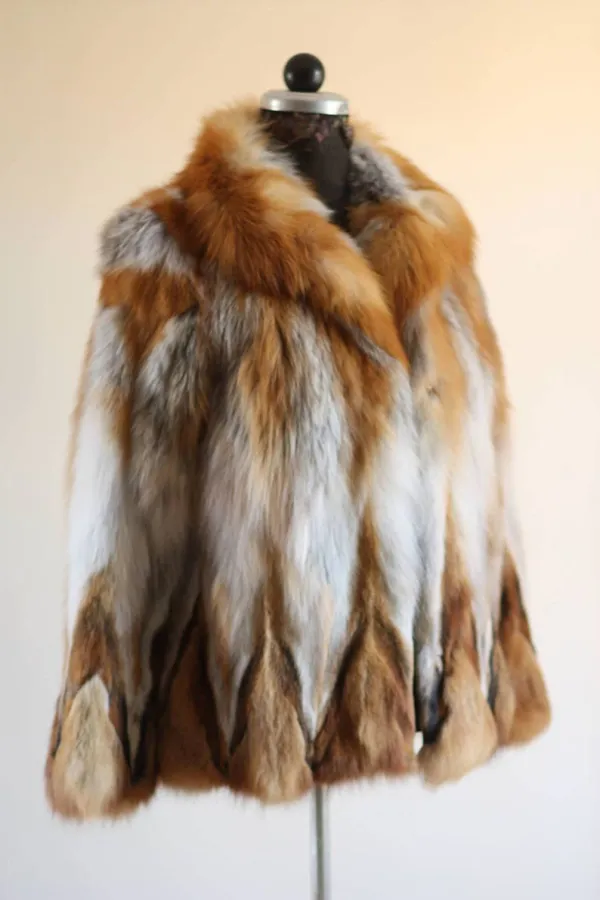 Red Fox Fur Coat