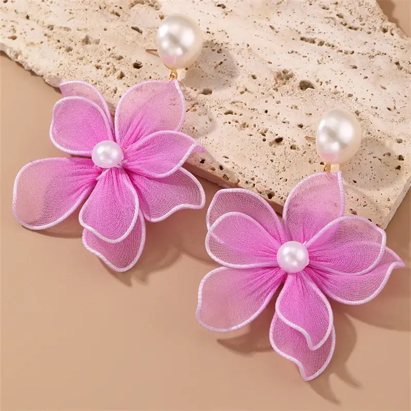 Floral Statement Earrings