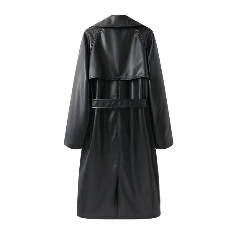 Tailored Patch Pocket Trench Coat