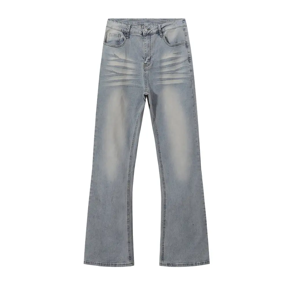 Relaxed Flare Denim Jeans