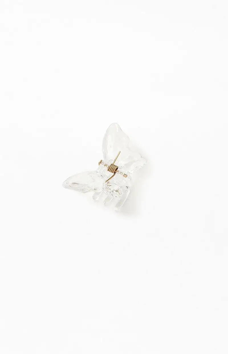 John Galt Butterfly Hair Claw Clip