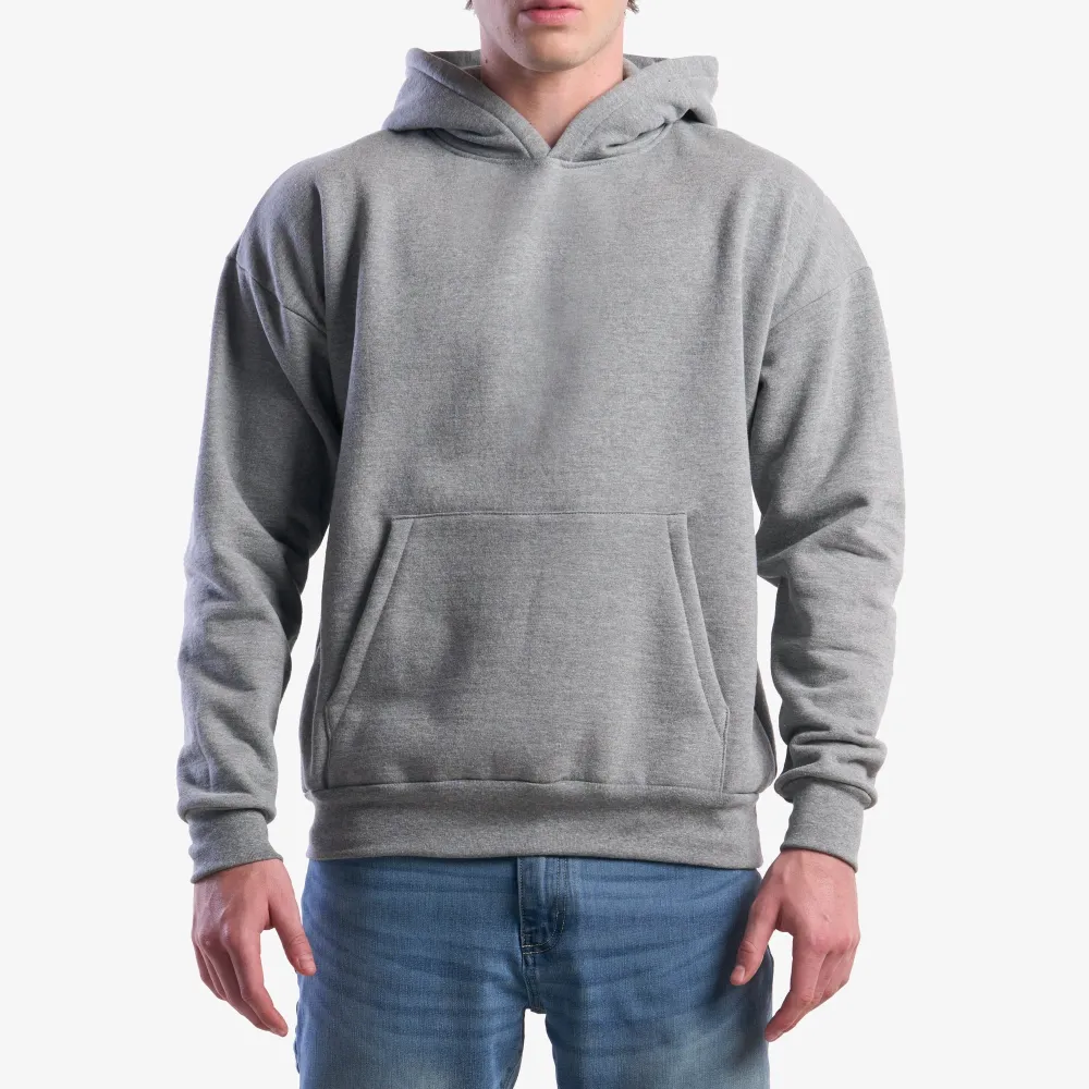 Classic Drop-Shoulder Hooded Sweatshirt