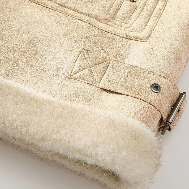 Textured Faux Leather Bomber Jacket