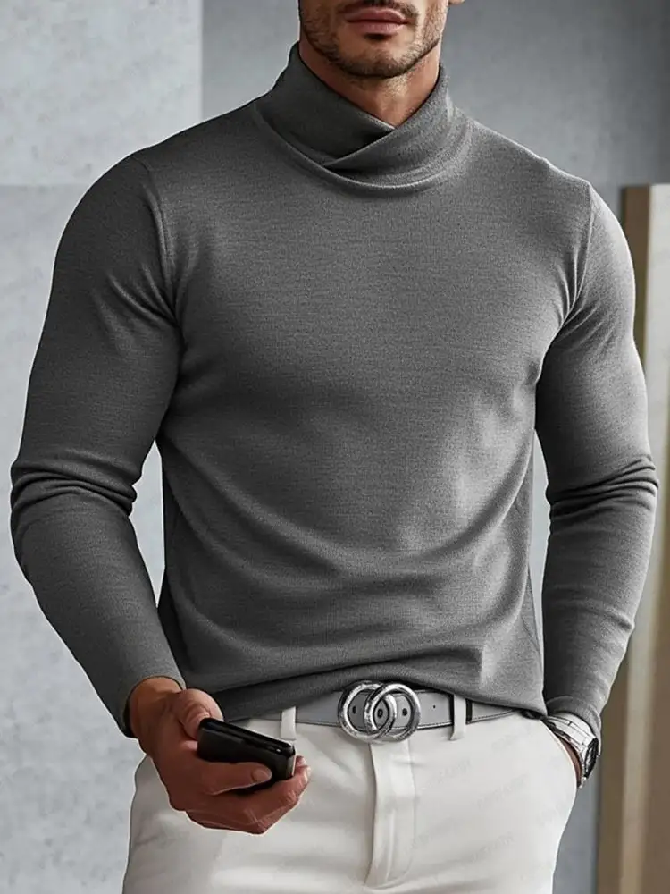 Cross Neck Knit Layering Top