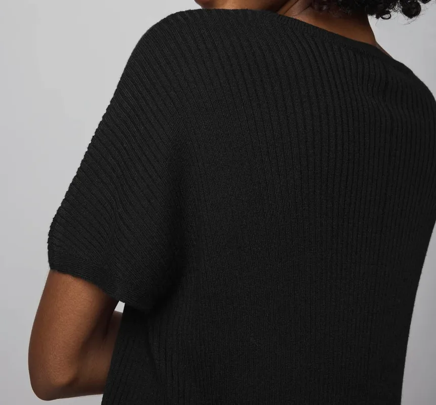 Cashblend Short Sleeve Sweater