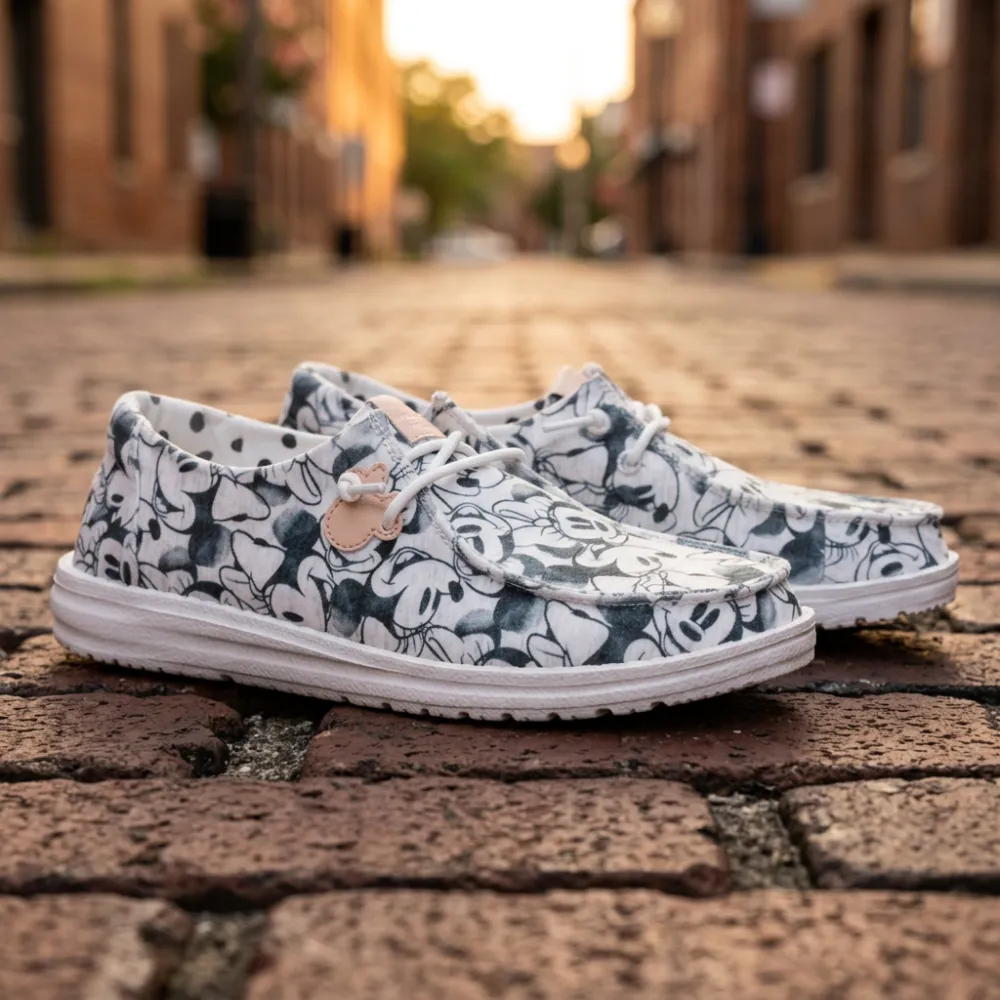 Minnie Mouse Printed Wendy Shoes