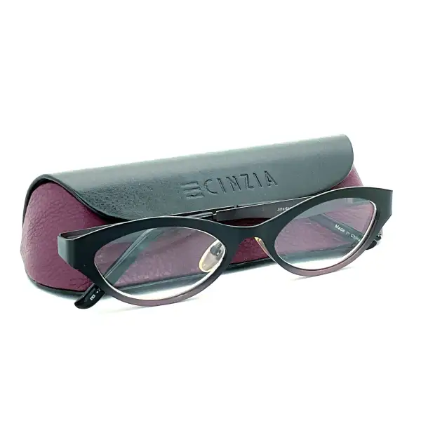 Oval Reading Glasses with Case